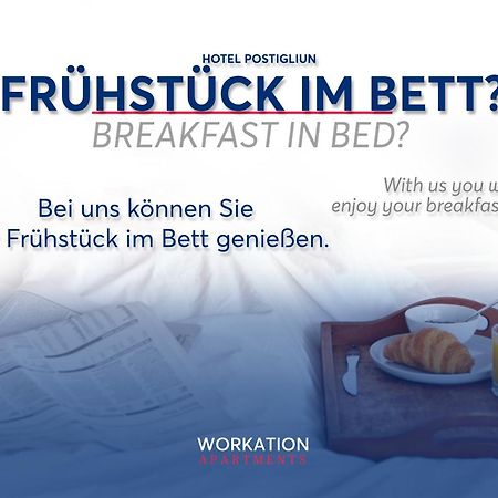 Workation Apartments - 24-7 Self-Checkin - Hotel Postigliun Sedrun Exterior photo