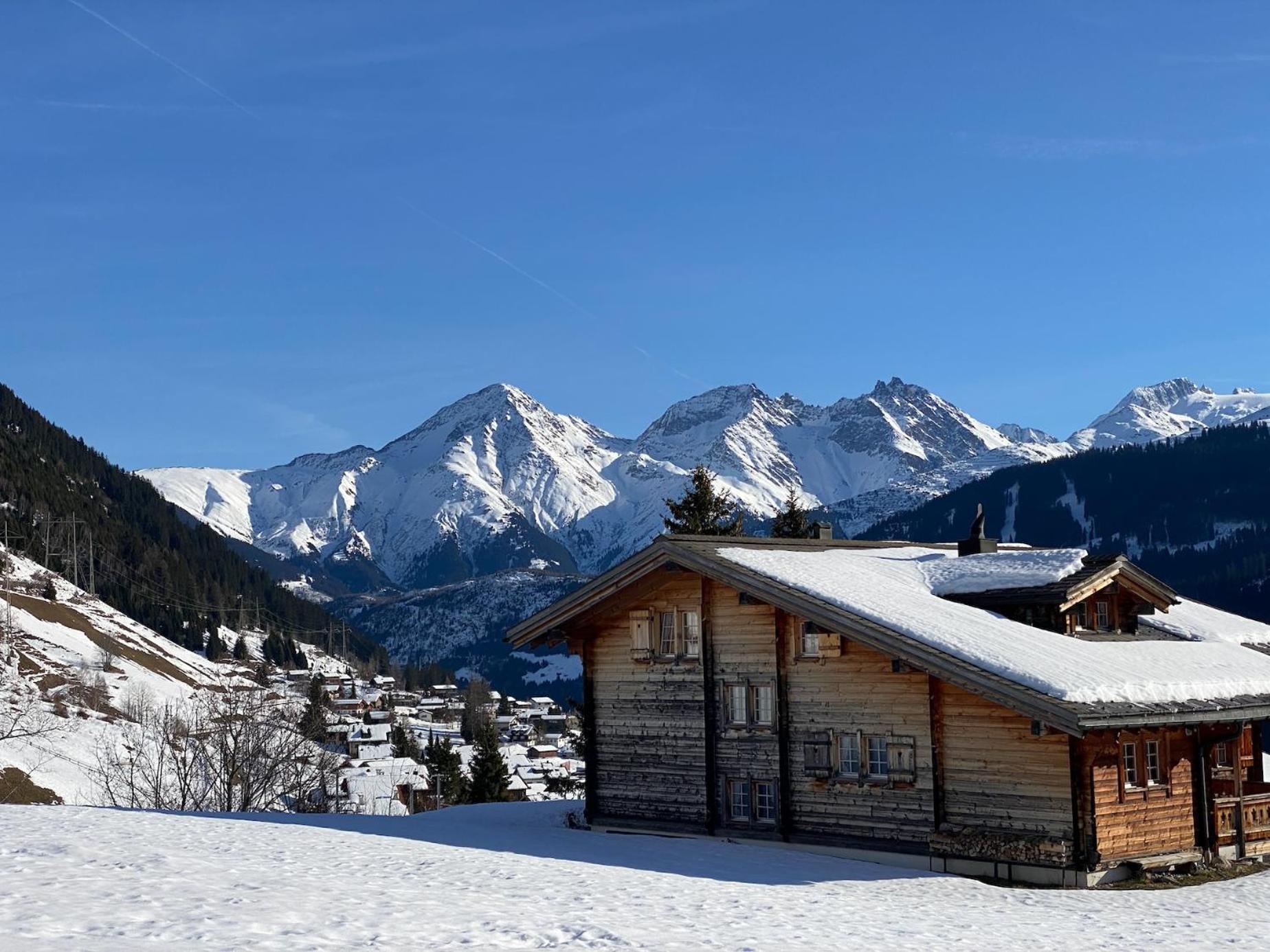 Workation Apartments - 24-7 Self-Checkin - Hotel Postigliun Sedrun Exterior photo